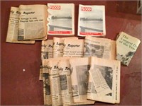 WELLSVILLE NY - FLOOD BOOKS, PAPERS