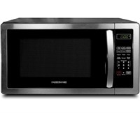$100 Farberware 1000-Watt Microwave Oven Black
