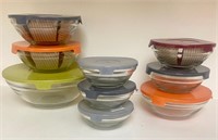 SERVING BOWLS WITH LIDS