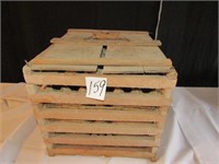 WOODEN EGG CRATE