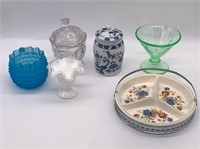 Miscellaneous glassware antique