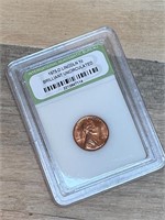 1973 D Lincoln Brilliant Uncirculated Penny Coin