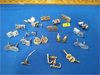 Various mens French cuff links Swank and others
