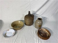Ceramic crocks and dishes