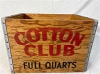 Wooden Cotton Club box