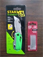 Folding Utility Knife and Blades