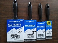 4 pc General Purpose Paints