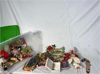 Lot of holiday decorations
