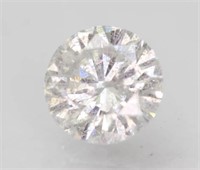 Certified 1.54 Cts Round Brilliant Loose Diamond