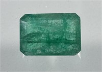 Certified 5.10 Cts Natural Emerald
