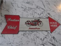 newer indian arrow sign