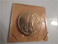 1925 St. Gaudens $20 gold coin Pc (UNC)