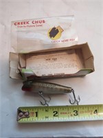 creek chub lure w/box