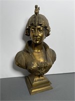 Pot metal bust of Bianca