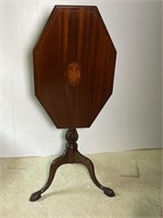 Colonial revival style tilt top table