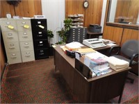 Contents of Office Area Including: