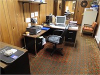 Contents of Office Area Including:
