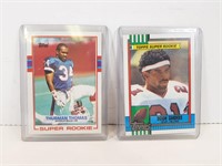 Topps Super Rookie Football Cards (2)