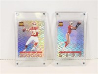 RARE: 2 1994 Pacific Pinnacle NFL Cards