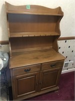 Wood hutch 32x16x61