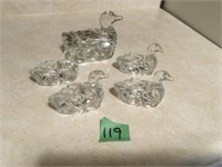 glass ducks