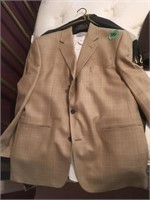 Suit coat 42R & shirts