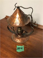 metal lamp