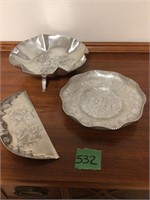 metal bowl/tray