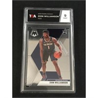 2019 Panini Mosaic Zion Williamson Rookie Tga 9