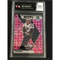 2020 Panini Mosaic Tom Brady Camo Pink Tga 9.5