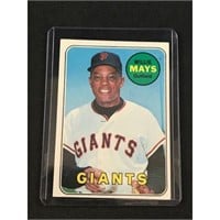 1969 Topps Willie Mays Card