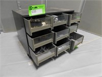 9 Drawer organizer with contents