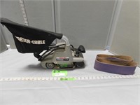 Porter Cable 3"x24" belt sander with extra belts