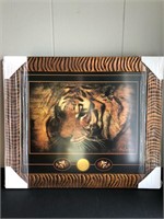 Framed LSU Tiger Prints by Greg Gamble