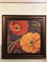 Large Decorative Framed Art