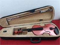 NICE VIOLIN WITH HARD CASE AND ACCESSORIES