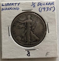 1935 Half Dollar F