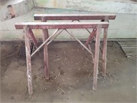 Metal Sawhorses