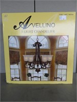 AVELLINO 5 LIGHT CHANDELIER - ITEM 988986