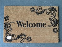 "WELCOME" MAT APPROX. 35" X 24"