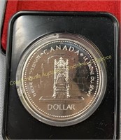 1977 Canada proof dollar épreuve