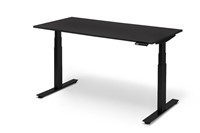 ELECTRIC HEIGHT ADJUSTABLE DESK - BLACK