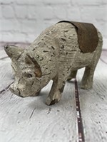 Reproduction carved pig