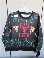 4 PIZZA ON EARTH CHRISTMAS CREW NECK SWEATERS