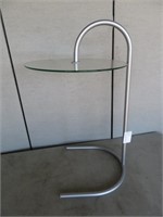 GLASS SIDE TABLE