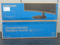 SAMSUNG 24" CURVED MONITOR
