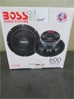 BOSS AUDIO SYSTEMS 600 WATSS 8" SUB WOOFER CXX8