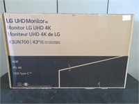 LG UHD MONITOR 4K APPROX. 43"