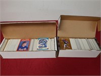 2 BOXES OF VARIOUS BASEBALL CARDS