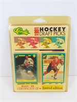 Limited Ed. Classic 1991 Draft Pick Hockey Cards